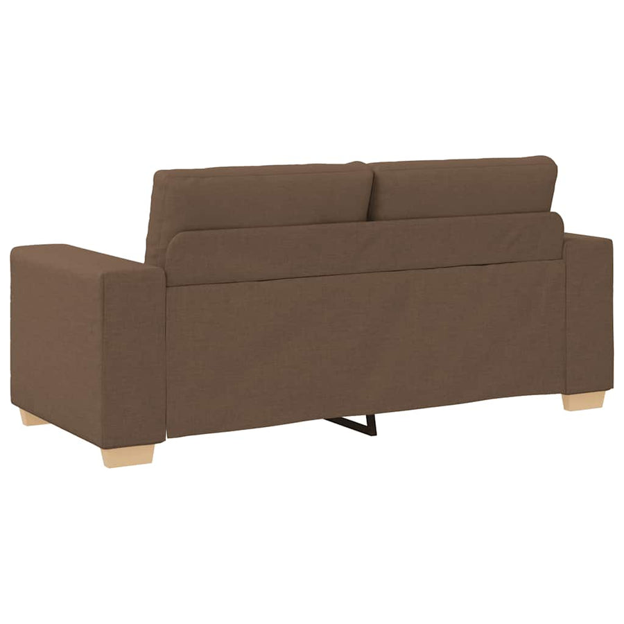 Loveseat Bank Bruin 140 cm Stof