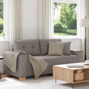 Loveseat bank 140 cm stof taupe