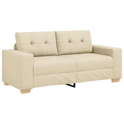 Loveseat Bank Crème 140 cm Stof