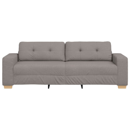 3-Zits Sofa Taupe 220 cm Stof