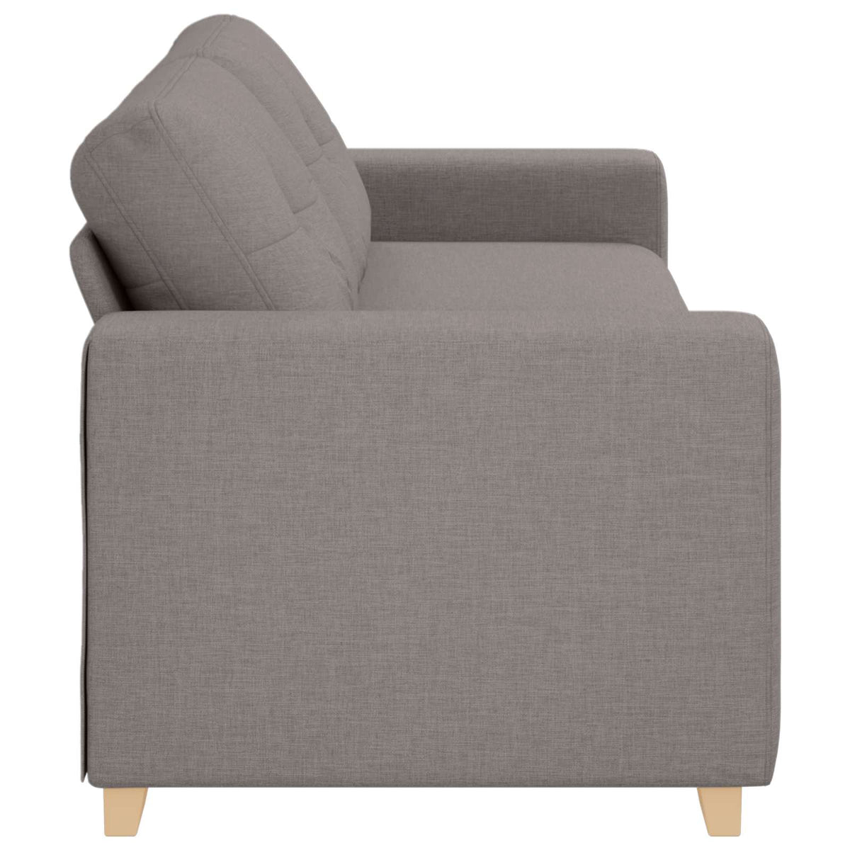 3-Zits Sofa Taupe 220 cm Stof