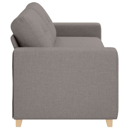 3-Zits Sofa Taupe 220 cm Stof