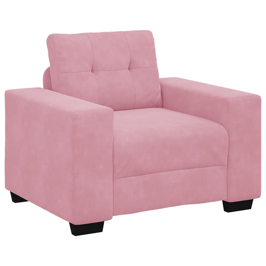 Sofastoel Roze 100x78x80 cm Fluweel