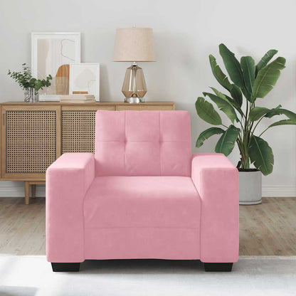 Sofastoel Roze 100x78x80 cm Fluweel