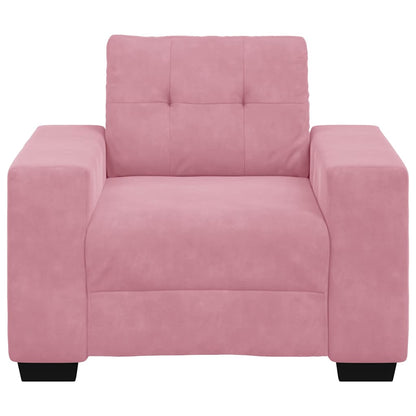 Sofastoel Roze 100x78x80 cm Fluweel