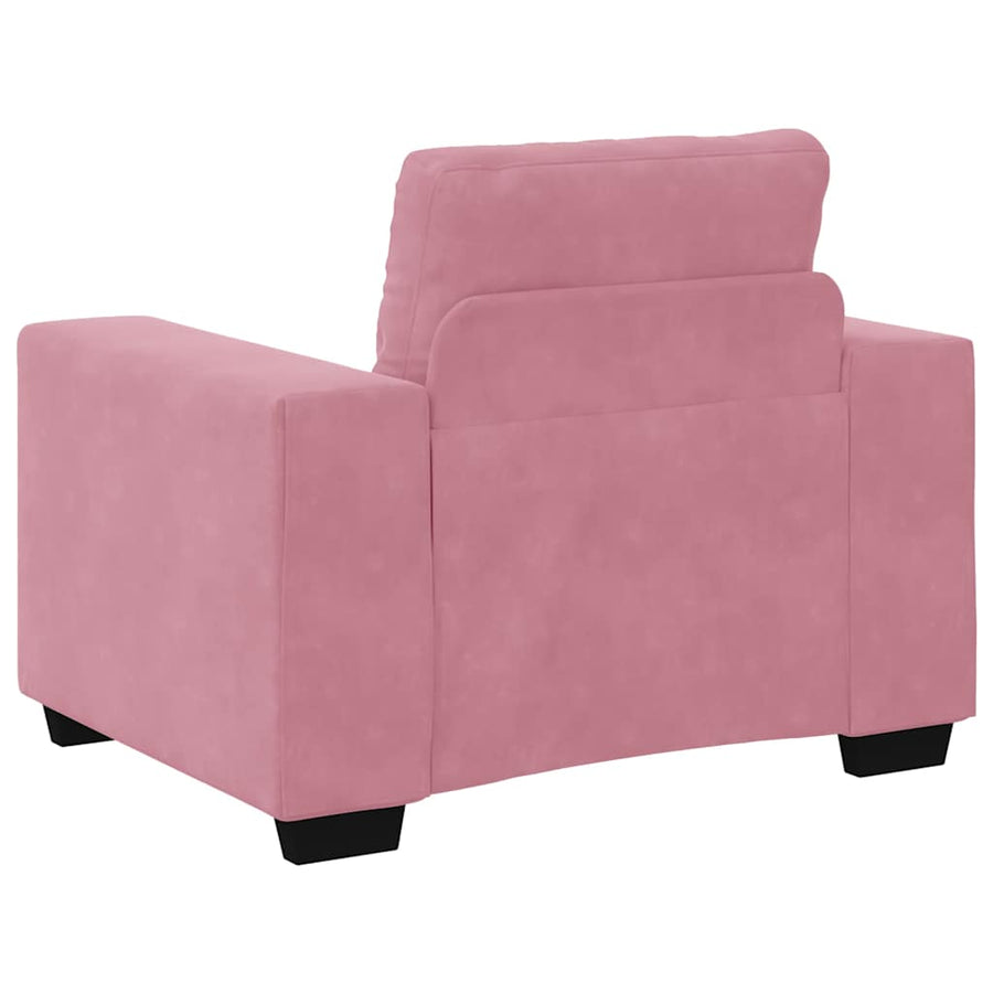 Sofastoel Roze 100x78x80 cm Fluweel