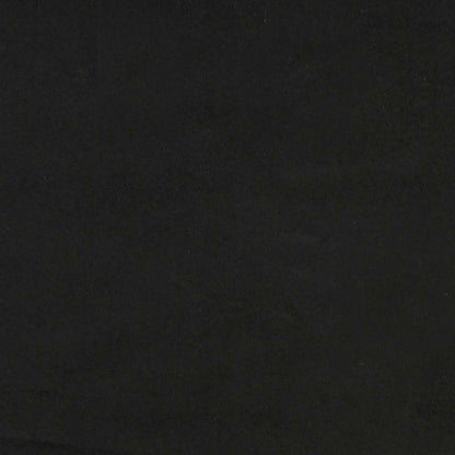 Fauteuil Fluweel 60 cm Zwart