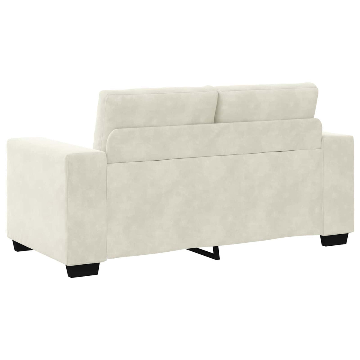 Loveseat Crème 160 cm Fluweel