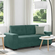 Loveseat 180x77x82 cm donkergroen fluweel