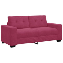 Loveseat Sofa Wijnrood 180x77x82 cm Fluweel