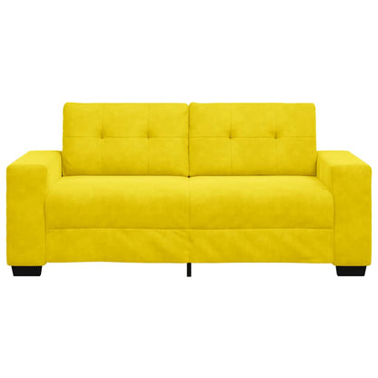 Loveseat Sofa Geel 180x77x82 cm Fluweel