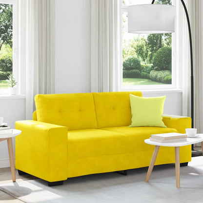 Loveseat Sofa Geel 180x77x82 cm Fluweel