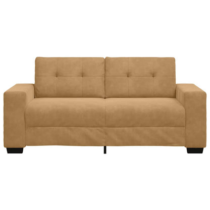 Loveseat Sofa Bruin 180x77x82 cm Fluweel