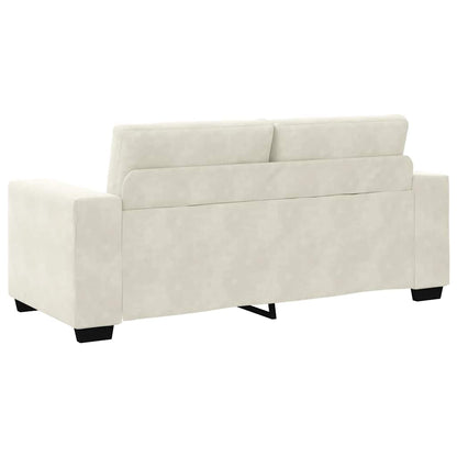Loveseat Sofa Crème 180x77x82 cm Fluweel