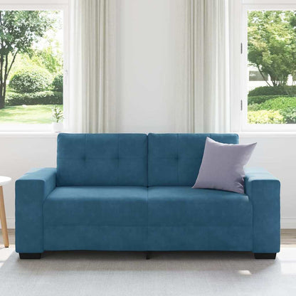 Loveseat Sofa Blauw 180x77x82 cm Fluweel