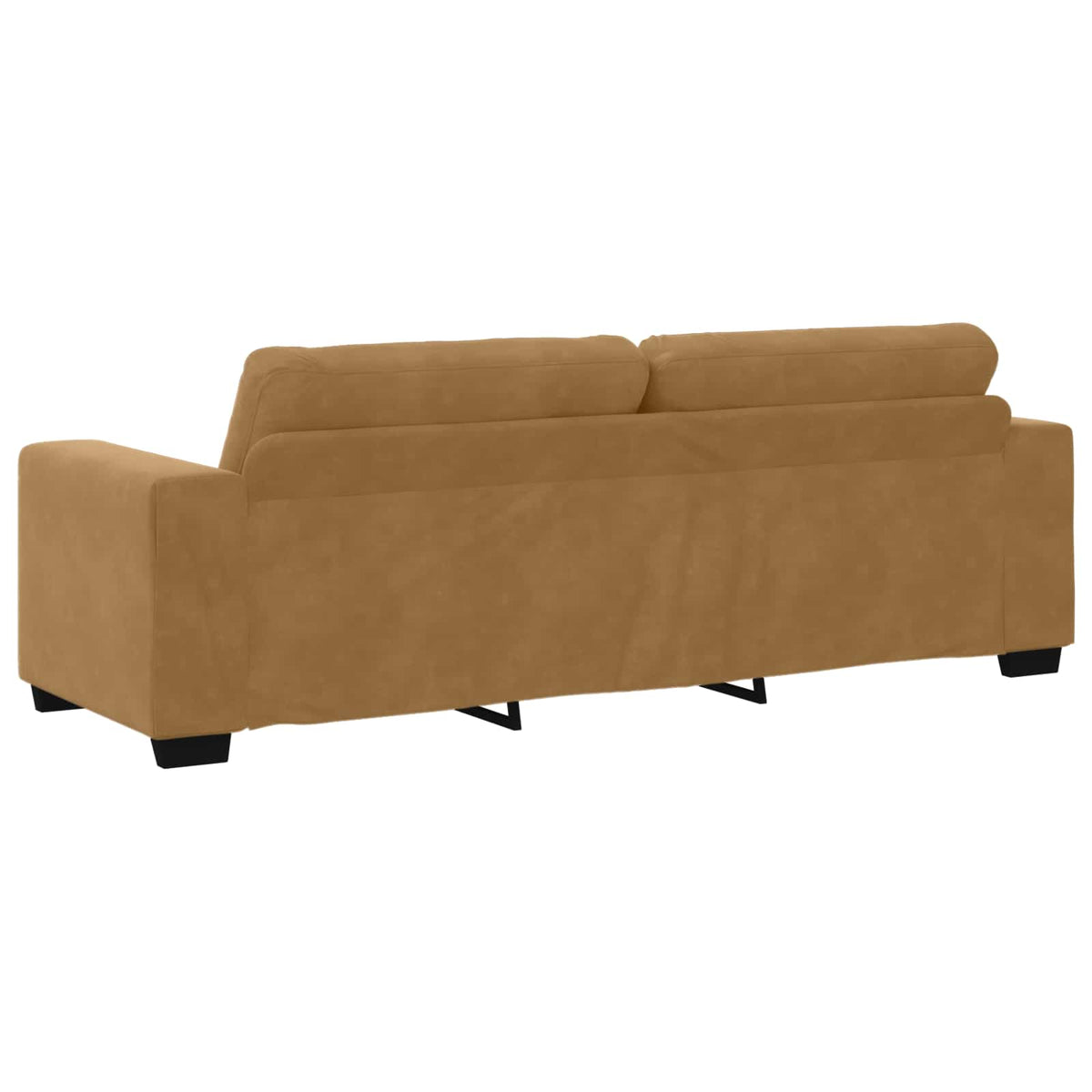 3-Zits Bank Bruin 220 cm Fluweel