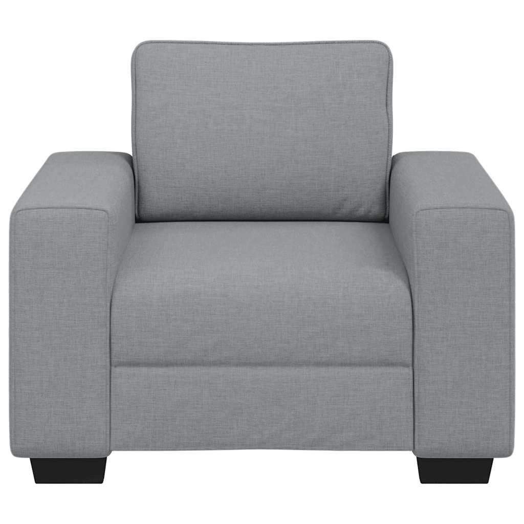Fauteuil Stof 60 cm Lichtgrijs