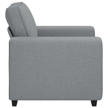 Fauteuil Stof 60 cm Lichtgrijs