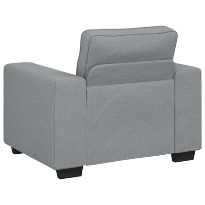 Fauteuil Stof 60 cm Lichtgrijs