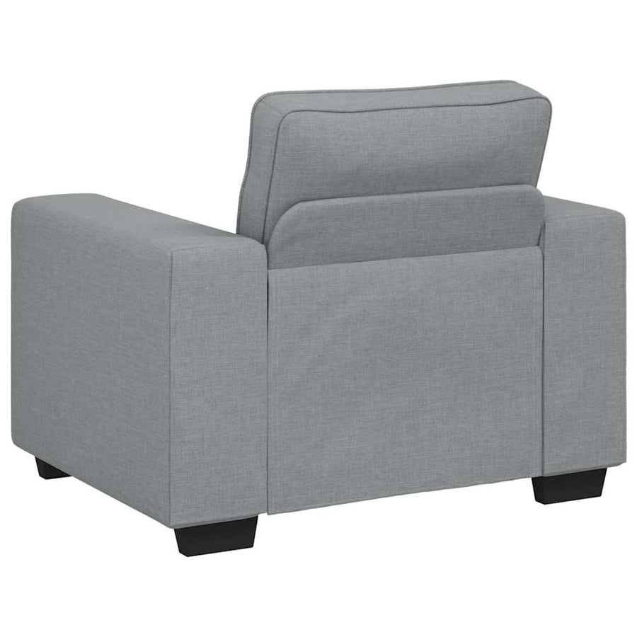 Fauteuil Stof 60 cm Lichtgrijs
