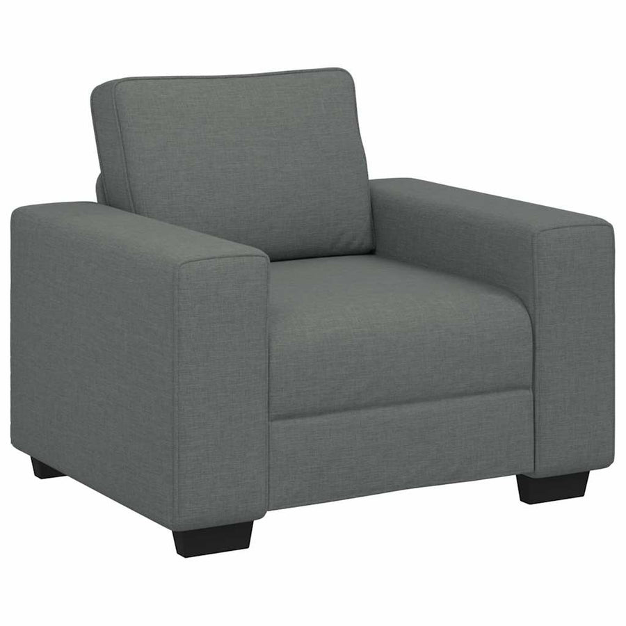 Fauteuil Stof 60 cm Donkergrijs