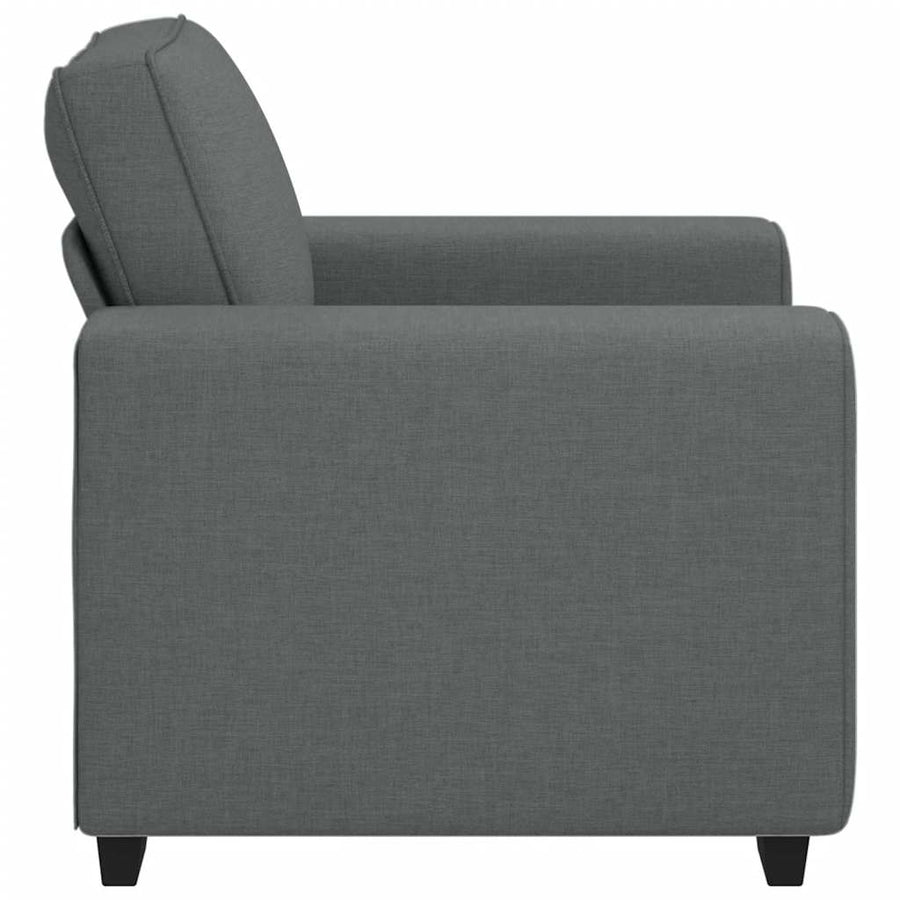 Fauteuil Stof 60 cm Donkergrijs