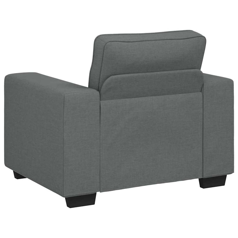 Fauteuil Stof 60 cm Donkergrijs