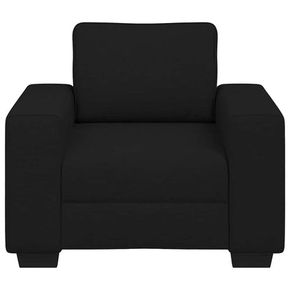 Fauteuil Stof 60 cm Zwart