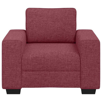 Bankstoel Wijnrood 100x77x82 cm Stof