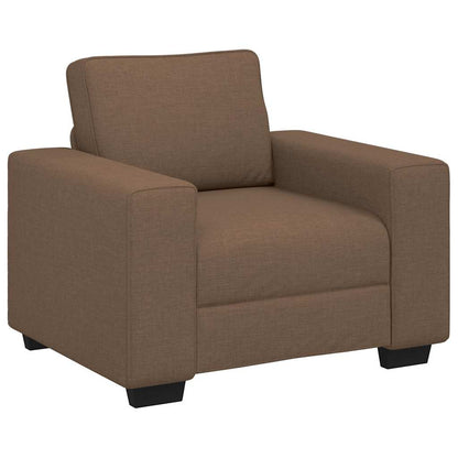 Sofastoel Bruin 100x77x82 cm Stof