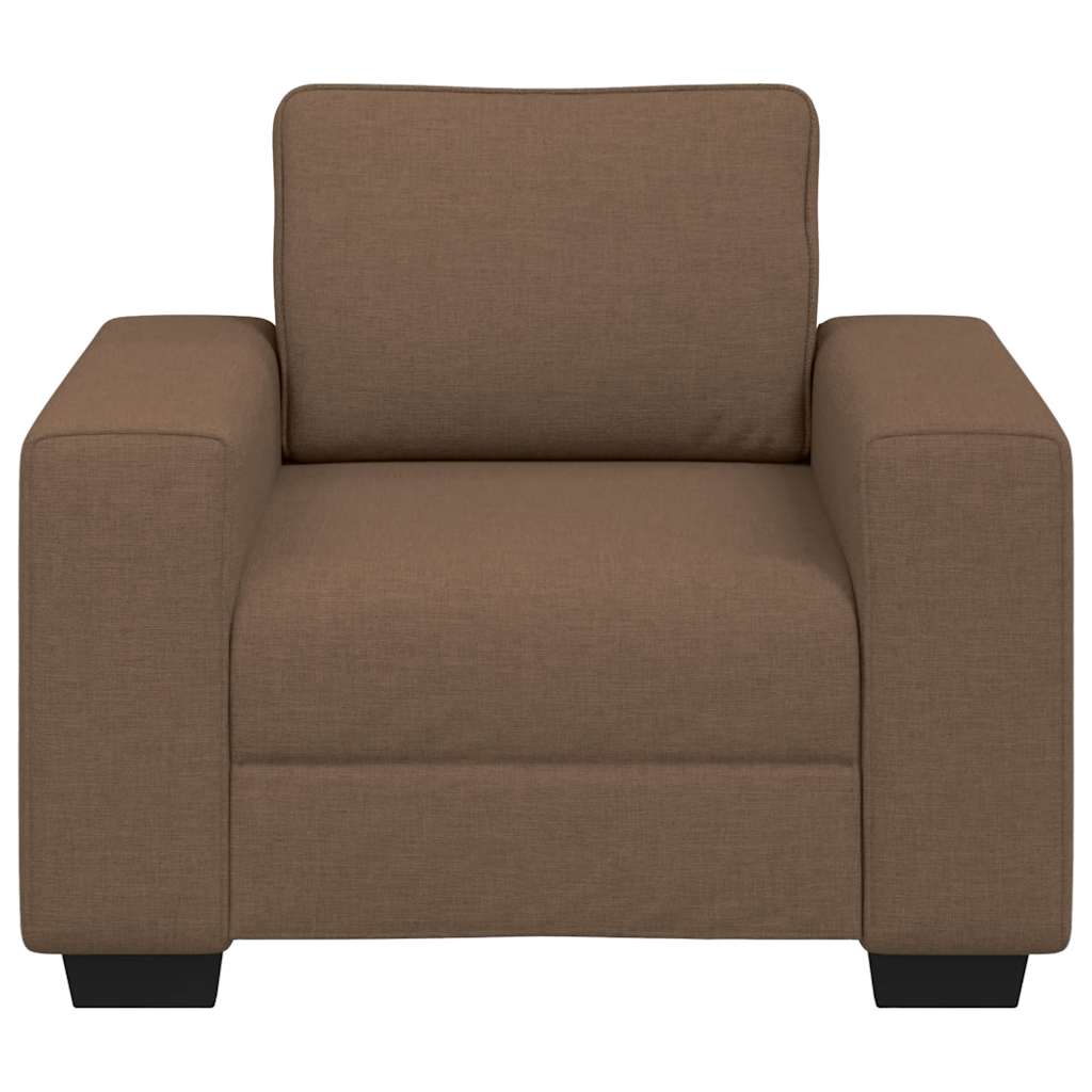 Sofastoel Bruin 100x77x82 cm Stof