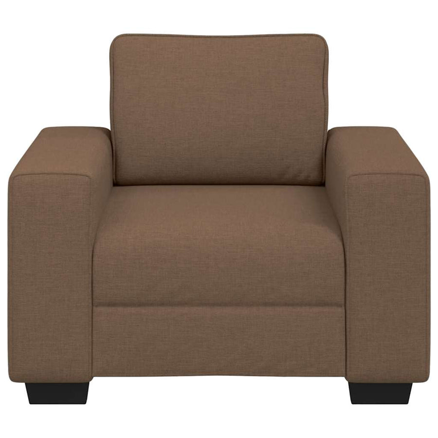 Sofastoel Bruin 100x77x82 cm Stof