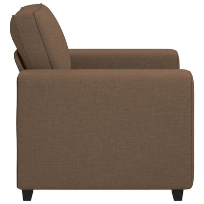 Sofastoel Bruin 100x77x82 cm Stof