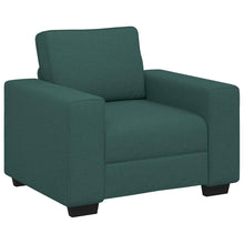 Sofastoel Donkergroen 100x77x82 cm Stof