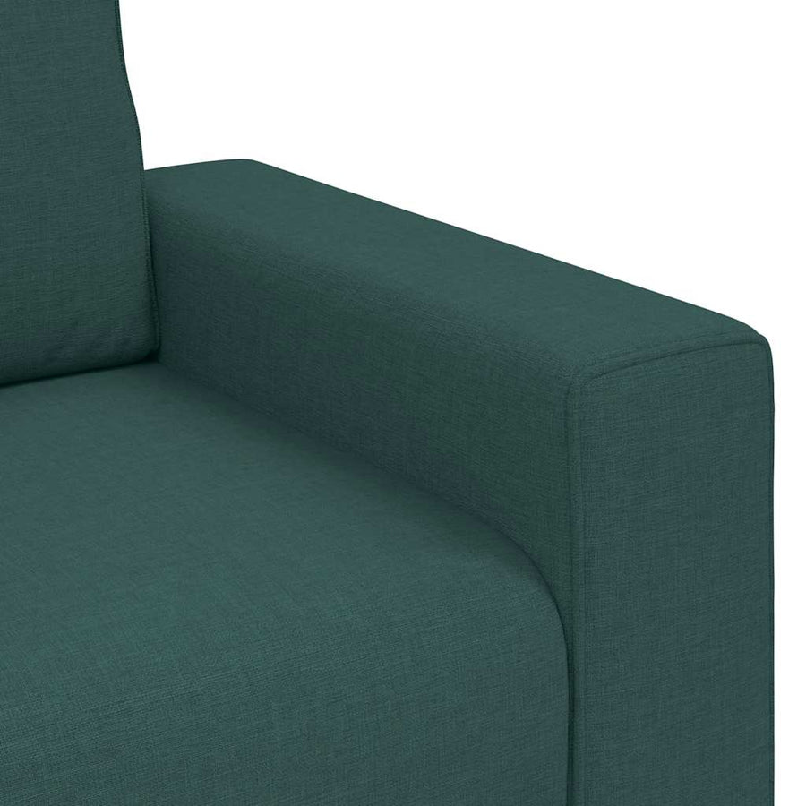 Sofastoel Donkergroen 100x77x82 cm Stof