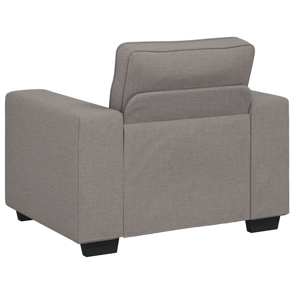 Sofastoel Taupe 100x77x82 cm Stof