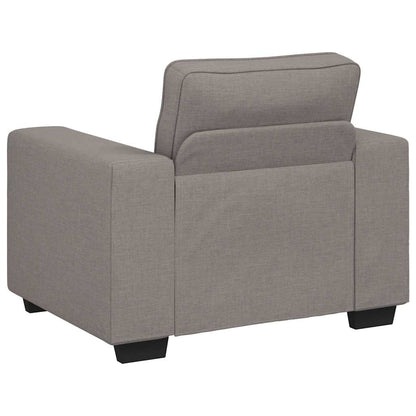 Sofastoel Taupe 100x77x82 cm Stof