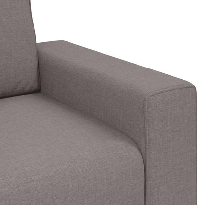Sofastoel Taupe 100x77x82 cm Stof