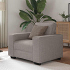 Sofa Armchair Taupe 100x77x82 cm Fabric