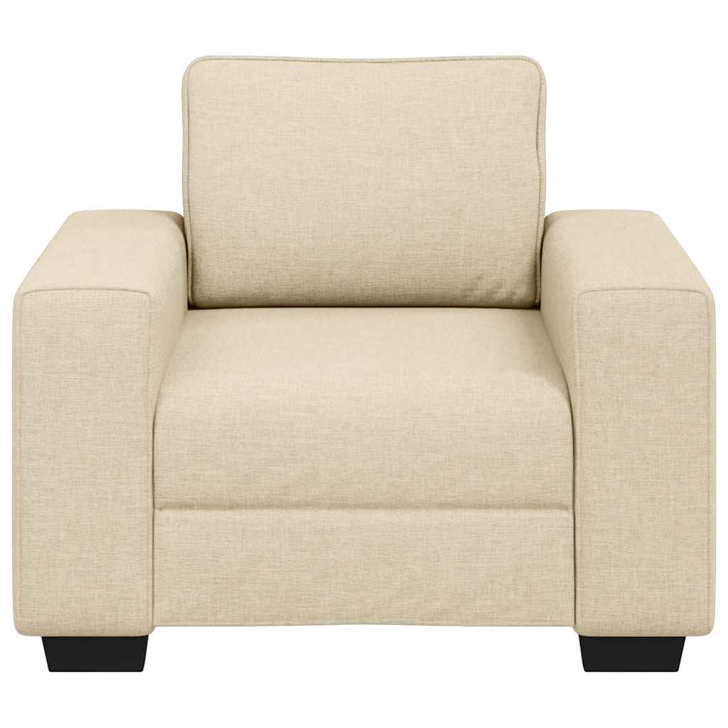 Sofastoel Crème 100x77x82 cm Stof