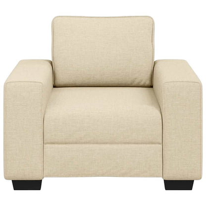 Sofastoel Crème 100x77x82 cm Stof