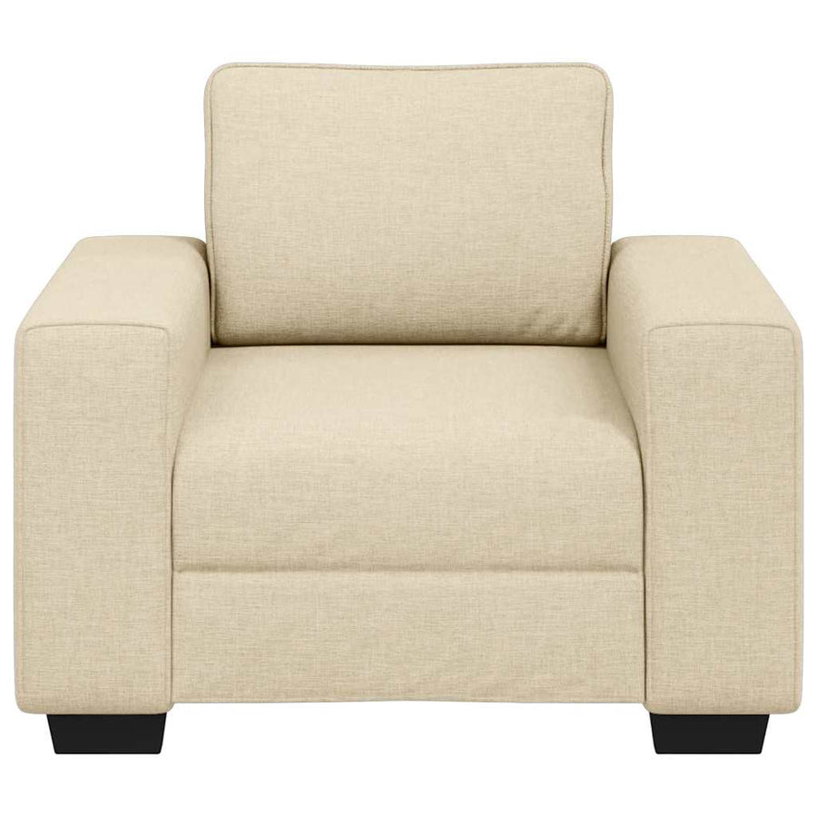 Sofastoel Crème 100x77x82 cm Stof
