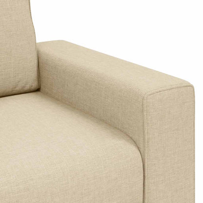 Sofastoel Crème 100x77x82 cm Stof