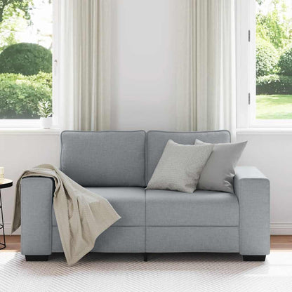 2-Zitsbank Stof 120 cm Lichtgrijs