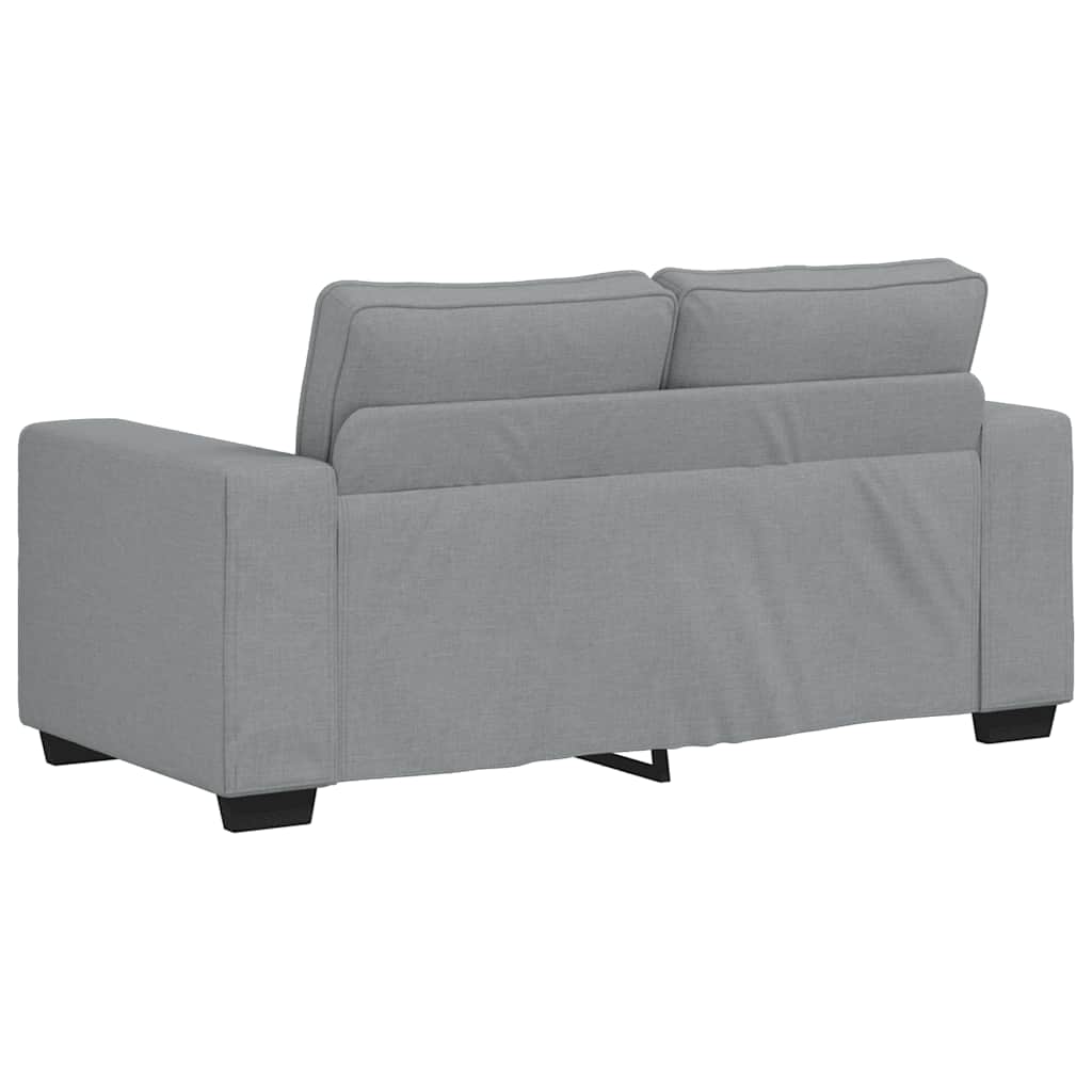 2-Zitsbank Stof 120 cm Lichtgrijs