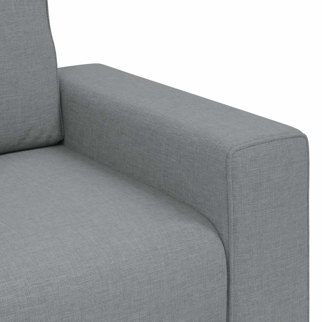 2-Zitsbank Stof 120 cm Lichtgrijs