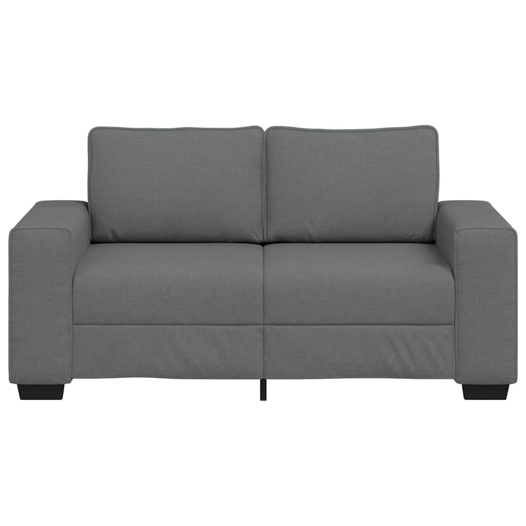 2-Zitsbank Stof 120 cm Donkergrijs