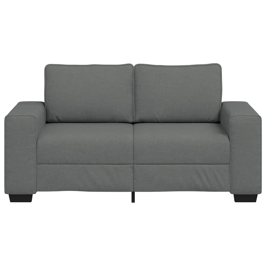 2-Zitsbank Stof 120 cm Donkergrijs