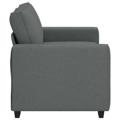 2-Zitsbank Stof 120 cm Donkergrijs
