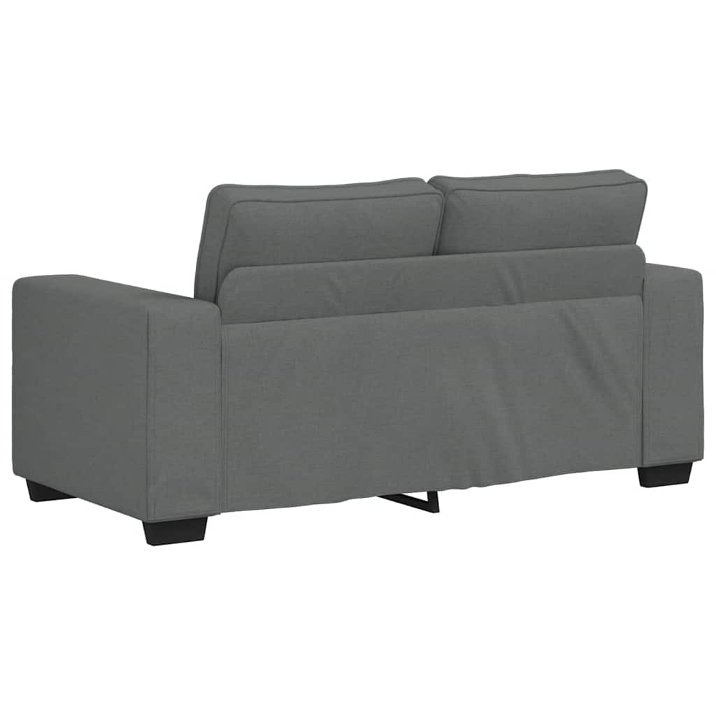 2-Zitsbank Stof 120 cm Donkergrijs